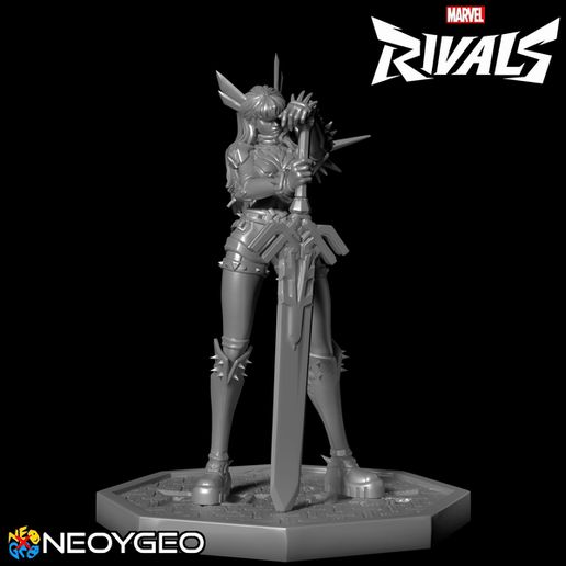 👧 MAGIK - MARVEL RIVALS・ STL File for 3D printing・Cults