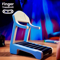 Finger-Treadmill-by-Play-Conveyor-Main.gif Файл 3D Беговая дорожка для пальцев от Play Conveyor・Шаблон для загрузки и 3D-печати