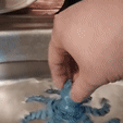 Octo-swim.gif Octo the Muppet See Monster. Flexi, print in place !!!