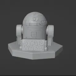 20220702_135955.gif STL file Astrodroid bust・3D printing idea to download