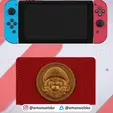 Mario-dock-gif.gif NINTENDO SWITCH MARIO DOCK COVER- CLASSIC AND OLED VERSION