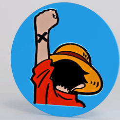 Luffy.gif Fichier STL Luffy - One Piece・Design pour impression 3D à télécharger