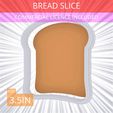 Bread_Slice~3.5in.gif Bread Slice Cookie Cutter 3.5in / 8.9cm