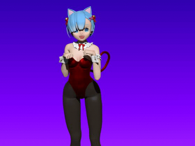 i. o - Fichier STL Rem Costume de fillette (RE:ZERO)・Objet pour impression 3D à télécharger, ChibiNation