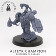Alteyr-Champion-GIF.gif STL file Alteyr Champion・Model to download and 3D print, TheExoticGreeble