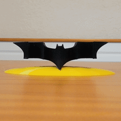 20220306_160947.gif Download STL file Batman Logo Flip • Model to 3D print, BIoDroneCustoms