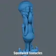 Squidward Tentacles.gif Squidward Tentacles v2 (Easy print no support)