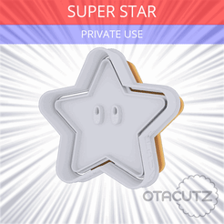 Super_Star~PRIVATE_USE_CULTS3D_OTACUTZ.gif 3D-Datei Super Star Ausstechform / SMB kostenlos・3D-druckbare Vorlage zum herunterladen
