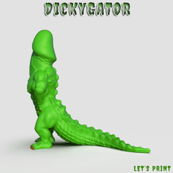 final.gif Fichier STL DickyGator 🐊・Plan imprimable en 3D à télécharger