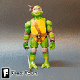 Flexi-Teenage-Mutant-Ninja-Turtles,-Donatello-G1.gif Flexi Print-in-Place Teenage Mutant Ninja Turtles, Donatello