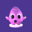 Monster-2.gif Surprised Cute  Monster Flipping the bird