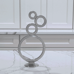 ring-chase-loop.gif Descargar archivo STL gratis Lámpara de anillo NeoPixel • Plan de la impresora 3D, Adafruit