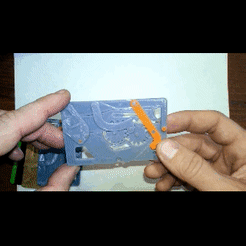 555.gif STL file Credit Card USB Drive・3D printer design to download