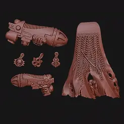 presentation.gif Fichier STL Armes et pièces plasmatiques des Plague Marines dégoûtants・Modèle pour impression 3D à télécharger, moodyswing