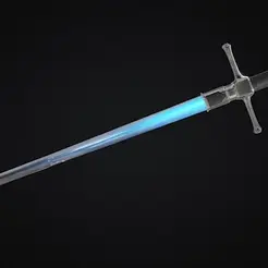 Medieval_Obi-Wan_Ep__1_Sword_AdobeExpress.gif 3D file Bartok Medieval Obi-Wan Ep 1 Sword - 3D Print Files・Model to download and 3D print