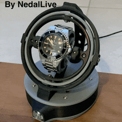 ezgif.com-gif-maker.gif 3D file Watch Winder / GyroWinder Premium・3D printing template to download, NedalLive