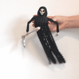20221012_184551-1.gif STL file Grim Reaper flexi articulated・3D printer design to download