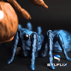 ITSYBITSY.gif Fichier 3D Araignée articulée Itsy Bitsy Spider・Modèle pour imprimante 3D à télécharger