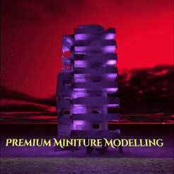 Tower-1-THE-ABSOLUTE-FINAL.gif STL-Datei Hochhaus-Turm - Indirekter Orbitalschlag Überlebender・3D-druckbare Vorlage zum herunterladen