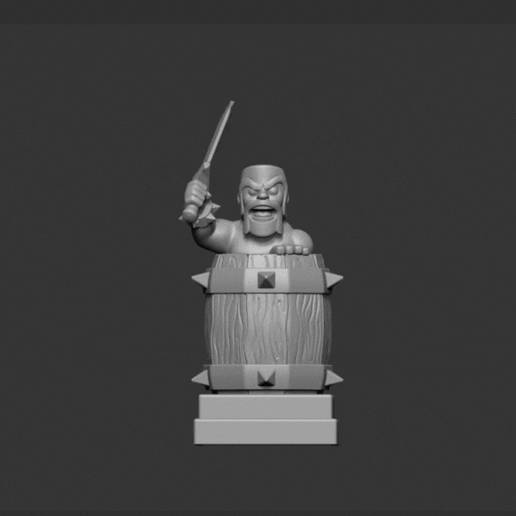 🎲 Barbarian Barrel - Clash Royale / Clash Of Clan / Supercell
