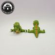 Flexi-Tiny-T-Rex,-G3.mp4 Flexi Tiny T-Rex Dinosaur, Articulated fidget figure, keychain version included, 3mf included