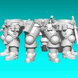 turn_jambes_marine.gif STL-Datei WARGAMING Miniatur-Beine Marine・3D-druckbare Vorlage zum herunterladen