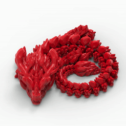 GIF-370.gif STL file Articulated Dragon 006・Model to download and 3D print