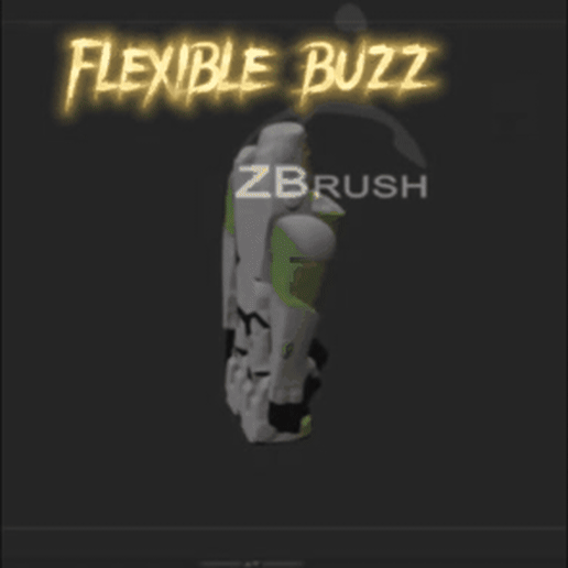 flexible buzz 3D model