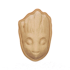 groot.gif Free STL file Baby groot sand mold・3D printer model to download