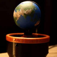 gif2.gif Archivo STL Reloj de la Tierra impreso en 3D・Diseño para descargar y imprimir en 3D