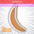 Banana~7.75in.gif Banana Cookie Cutter 7.75in / 19.7cm