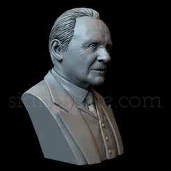 Hopkins.gif 3D file Sir Anthony Hopkins・Model to download and 3D print