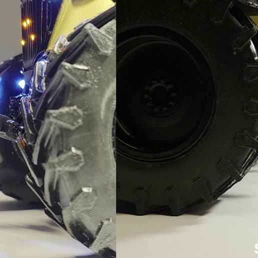 Løftemekanisme.mp4 1/14 Radio-controlled tractor 007.1 and 007.2