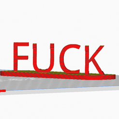 ezgif.com-gif-maker.gif Fichier STL 2020 Fuck ambigram Text Flip・Objet pour imprimante 3D à télécharger