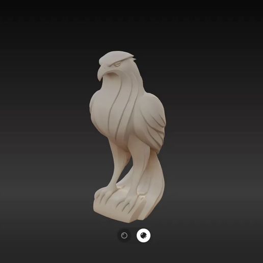 statue-aigle.mp4 Statue eines Adlers