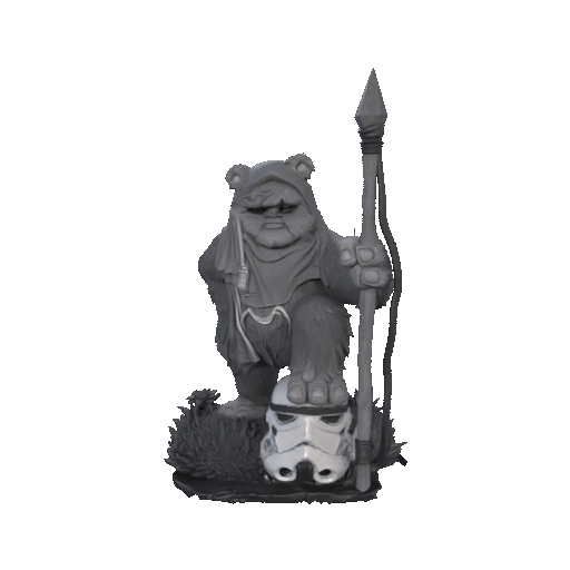 Ewok hunter [Star Wars] - 3D model önizlemesi