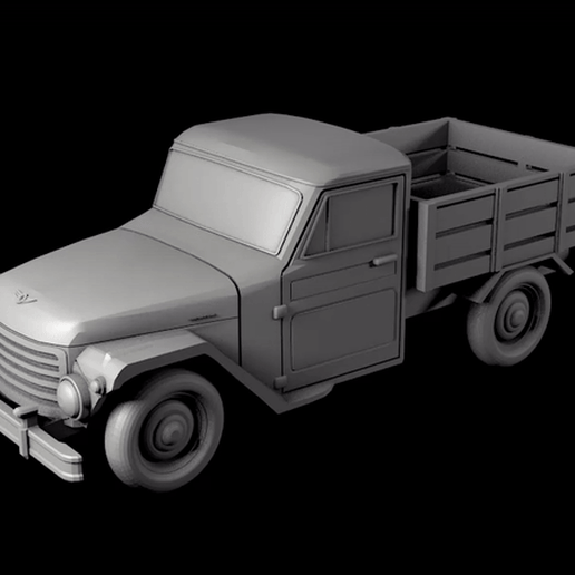Rastrojero mod 54 3D model