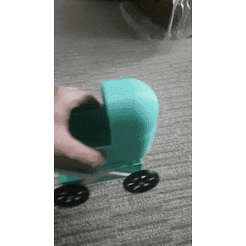 20220608_094342.gif STL file mini stroller for dolls・Design to download and 3D print