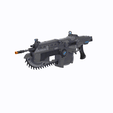 GIF_1080x1080.gif Lancer - Gears of War - Printable 3d model - STL + CAD bundle - Personal Use