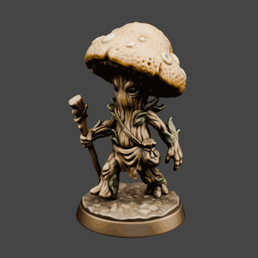 Mushroom Commoner Miniature