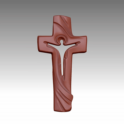 ️ Jesus Cross Crucifix STL File for CNC Router 3D Printer・ STL File for ...
