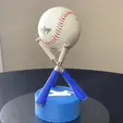video-to-gif-converter-4.gif Baseball Stand - Trophy Display - Sports - Softball Stand - Sports Collectibles Display -  STL Digital Download