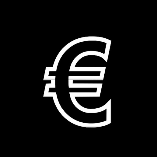 euro - cross flip_figurine 3D model