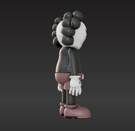 firefox_PsRxGchJAu.gif Kaws Inspired Figure | Blocky Skull & Crossbones Design