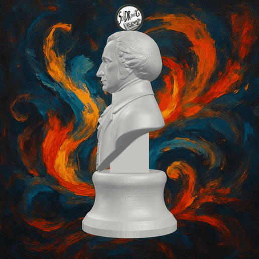 George Washington American President Bust – SoliDRawinGs SG3265