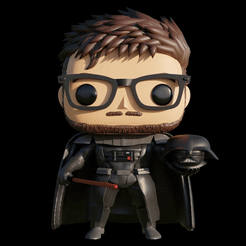 ezgif.com-video-to-gif.gif STL file Funko - Vader Star Wars Fan・3D printing design to download