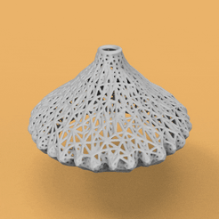 untitled.1243.gif STL file voronoi lamp generic parametric lamp・3D printer design to download, nikosanchez8898