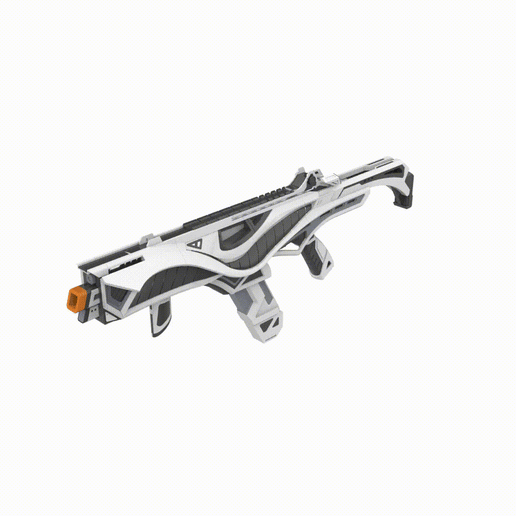 GIF_1080x1080.gif R-99 Cutting Edge - APEX - Printable 3d model - STL + CAD bundle - Personal Use