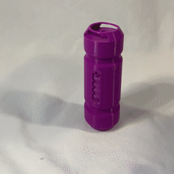 5.gif Free STL file Scream Canister・3D print model to download