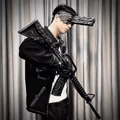 Aki Devil Gun Full Accessories (Mask and Blade arm) - Chainsawman Cosplay